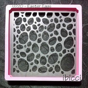 Ibicci: Easter Eggs stencil by ibicci