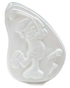 ON SPECIAL Golfer man playing golf pantastic cake pan