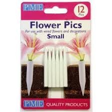 Pme: PME flower posy picks for feathers or wires 12pk small