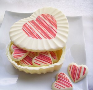 Heart box large chocolate mould