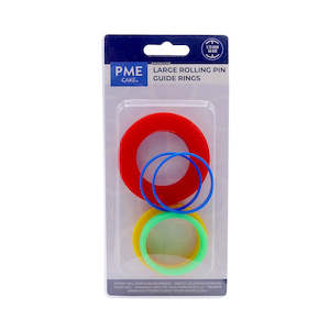 Pme: PME large rolling pin thickness guide rings Set of 4 sizes