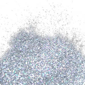 Silver Hologram Flitter Glitter by Barco