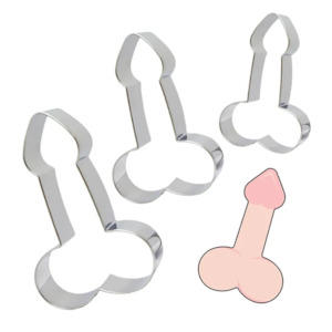 Penis set 3 cookie cutters