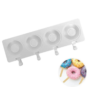 Cake Craft Usa: Donut shape popsicle silicone mould