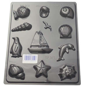Homestyle Chocolates: Seaside ocean and beach theme chocolate mould