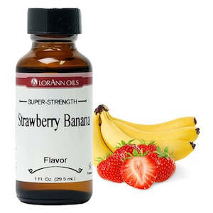 SPECIAL BB 3/25 Strawberry Banana 1oz 29.5ml Lorann oil flavouring