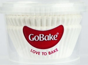 White standard cupcake papers