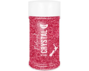 Gobake: Gobake natural colours Crystal pink sanding sugar 90g