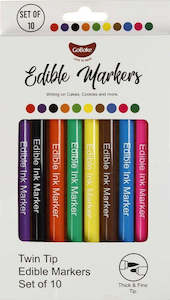 Gobake: Edible Marker pens pack of 10