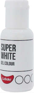 Gobake Gel Colour paste food colouring Super White