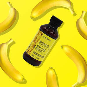 Lorann Oils: SPECIAL BB 7/24 Banana Emulsion flavouring 4oz 118ml Lorann