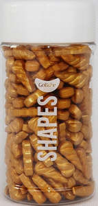 SPECIAL BB 11/25 Unicorn horn gold sprinkles 80g