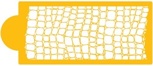 Crocodile skin stencil style 2