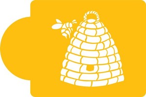 Animals Animal Print Stencils: Bee Skep stencil