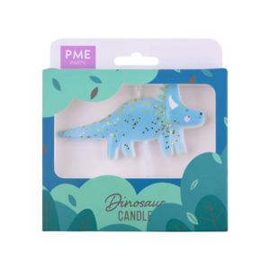 Childrens Candles: Dinosaur cake topper candle