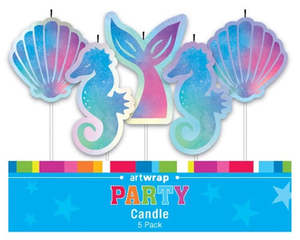Childrens Candles: Under the Sea 5 pick candle set