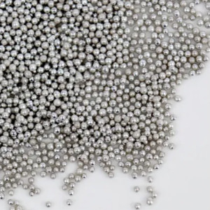 Cachous Dragee silver 2mm balls 500g