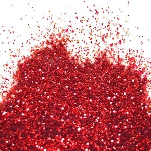 Christmas Sprinkles Candy: Red Flitter Glitter by Barco