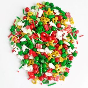Reindeer and Christmas Trees Sprinkle medley mix 80g by Arcoiris
