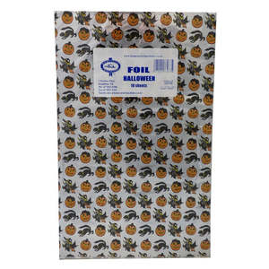 Foil sheets wrapping for chocolates HALLOWEEN
