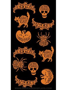Halloween Packaging: Scary Silhouettes HALLOWEEN treat bags (20)