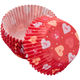 Conversation Hearts standard cupcake papers 75 pack