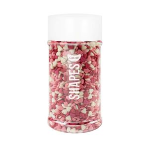 Valetines Sprinkles: Mini hearts sprinkles soft colours 70g