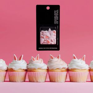 Easter Icing: Icing animal ears decorations for Bunnies, Cats & Teddy Bears