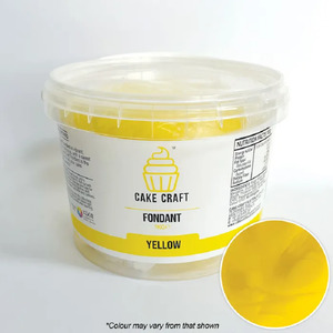 Easter Icing: 1kg Cake Craft Fondant Yellow