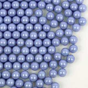 Purple Sprinkles: 7mm sugar pearls Pearlised shimmer purple 100g