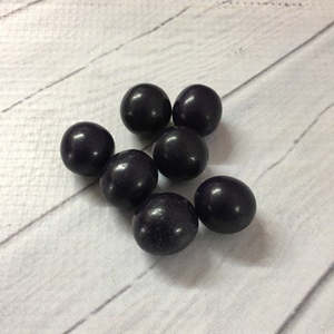 Purple Sprinkles: 18mm Eggplant Purple chocolate balls or pearls hard shell candy