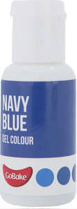 Gobake Gel Colour paste food colouring Navy Blue