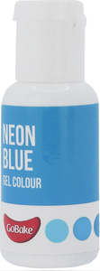 Gobake Gel Colour paste food colouring Neon blue