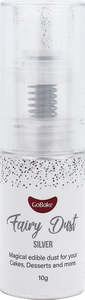 Gobake Wholesale: Edible fairy dust pump bottle Silver