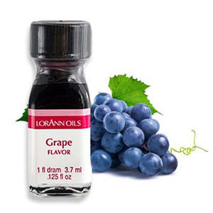 Gummy Candy Making Supplies: Lorann Oils flavouring 1 dram Grape