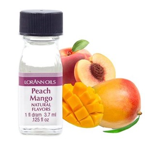 Gummy Candy Making Supplies: Lorann Oils flavouring 1 dram Peach Mango