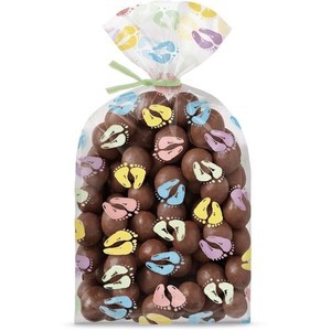 Fun Partyware: RRP $6 NOW $3 Treat bags Baby Feet Baby Shower PK 20