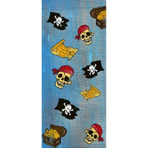 Fun Partyware: RRP $6 NOW $3 Treat bags Pirate and Skull Crossbones PK 20