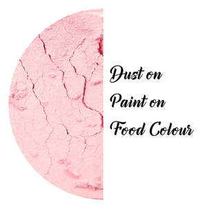 Colours Flavours Paints Dusts: CLEARANCE 50% OFF BB 11/25 Rolkem Blush Pastel Pink Lustre Dusting powder