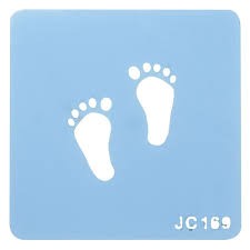 Everything Else Stencils: Footprints stencil