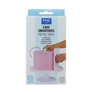 Scrapers Smoothers Spatulas: Tall cake fondant smoothers set of 2 by PME