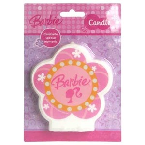 Licensed Character Candles: Barbie silhouette candle