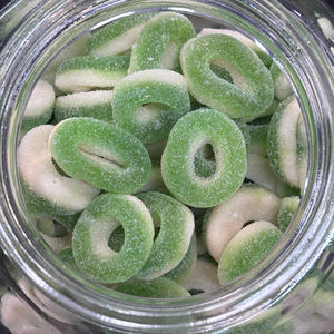 All: Sour Apple Rings Gummy Candy lollies