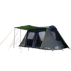 6 Person Quick Inflatable Air Tent With 2 Rooms Falcon From Kiwi Camping