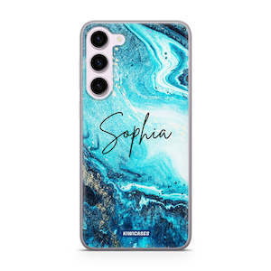 Custom: Blue Hues - Galaxy S24 Plus - Custom