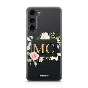 Floral Border - Galaxy S24 Plus - Custom