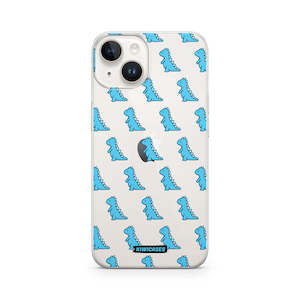 Blue Dinosaurs - iPhone 14