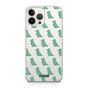 Iphone 13 Pro Max: Green Dinosaurs - iPhone 13 Pro Max