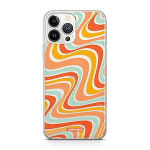 Iphone 13 Pro Max: Wavey Orange - iPhone 13 Pro Max