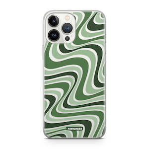 Iphone 13 Pro Max: Wavey Green - iPhone 13 Pro Max